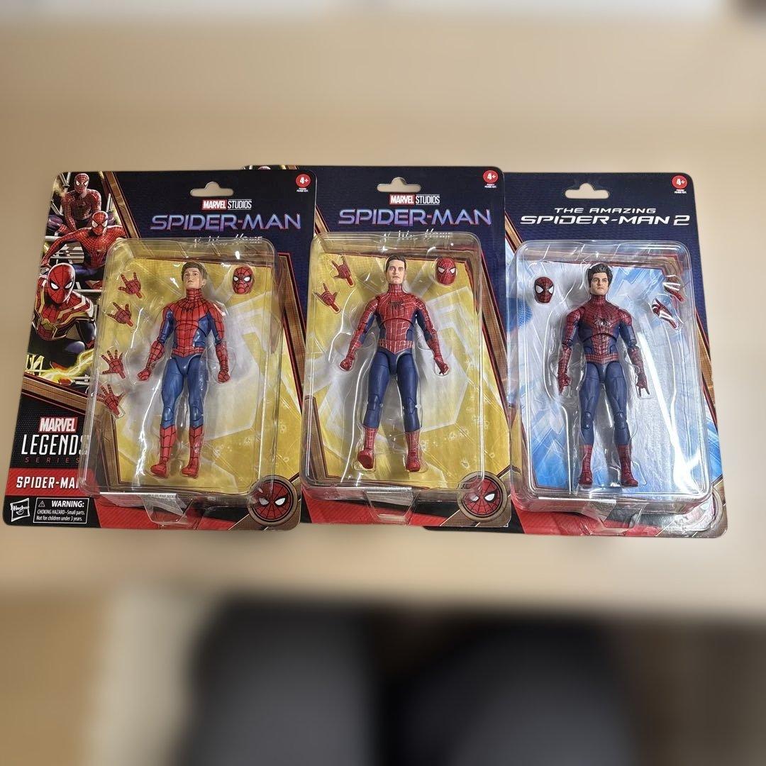 未開封】マーベルレジェンド スパイダーマン3点セット No Way Home