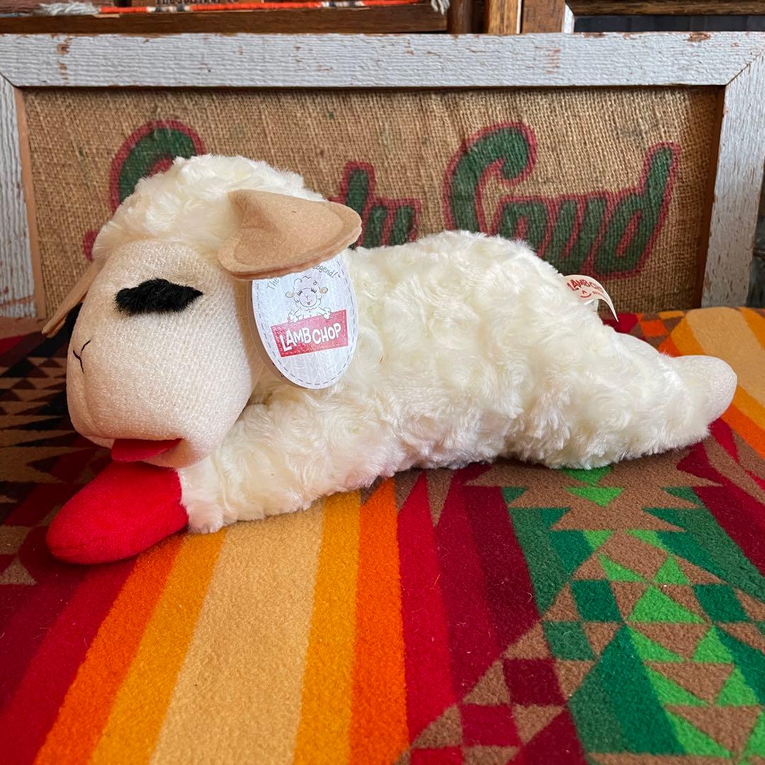 希少！ラムチョップ人形　ぬいぐるみ　未使用デッドストック品USAヴィンテージ雑貨 1990年代＊Lamb Chop/ラムチョップグッズ | おもちゃ屋 KNot a TOY