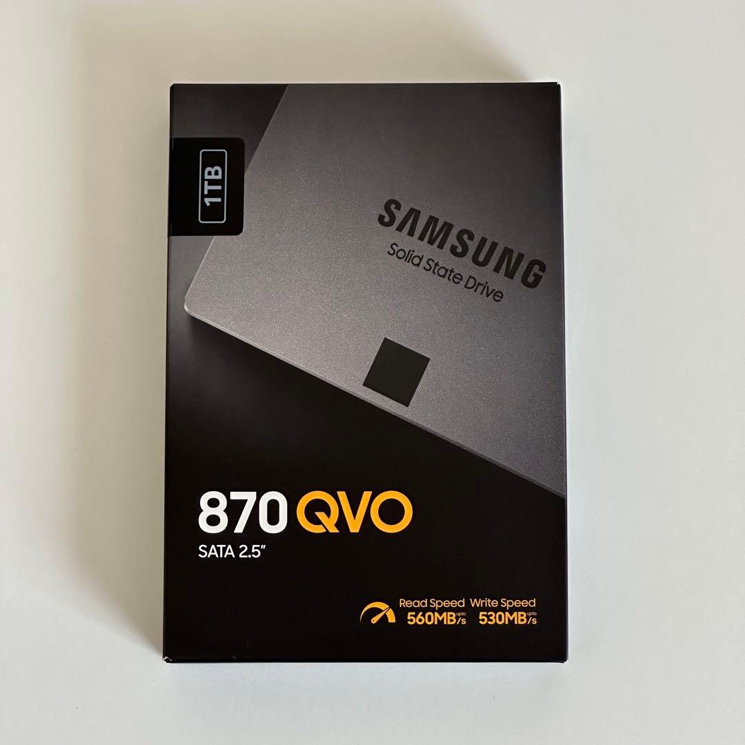 内蔵型SSD Samsung 870 QVO 1TB SATA 2.5 SSD mini-itx.com: Samsung 870 QVO 1TB SSD storage