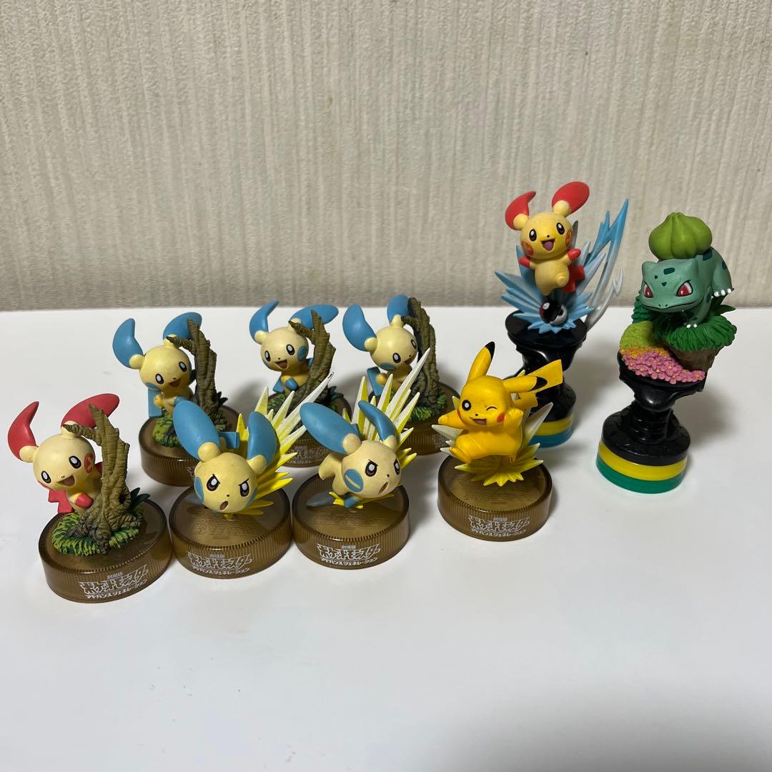 ポケモン ボトル キャップ チェス フィギュア プラスル マイナン