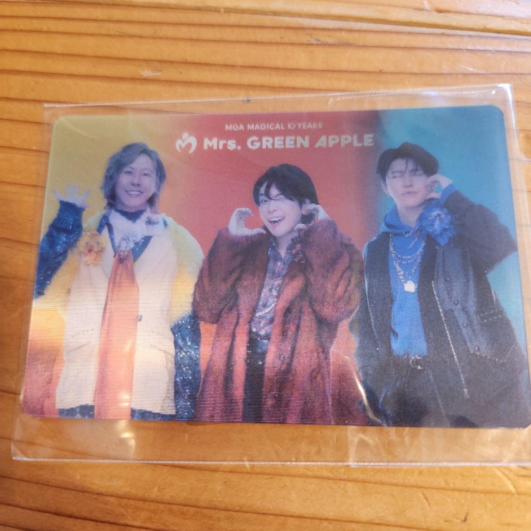 Mrs. GREEN APPLE 10 特典 ゲームシャツ/ワッペン/カード - メルカリ