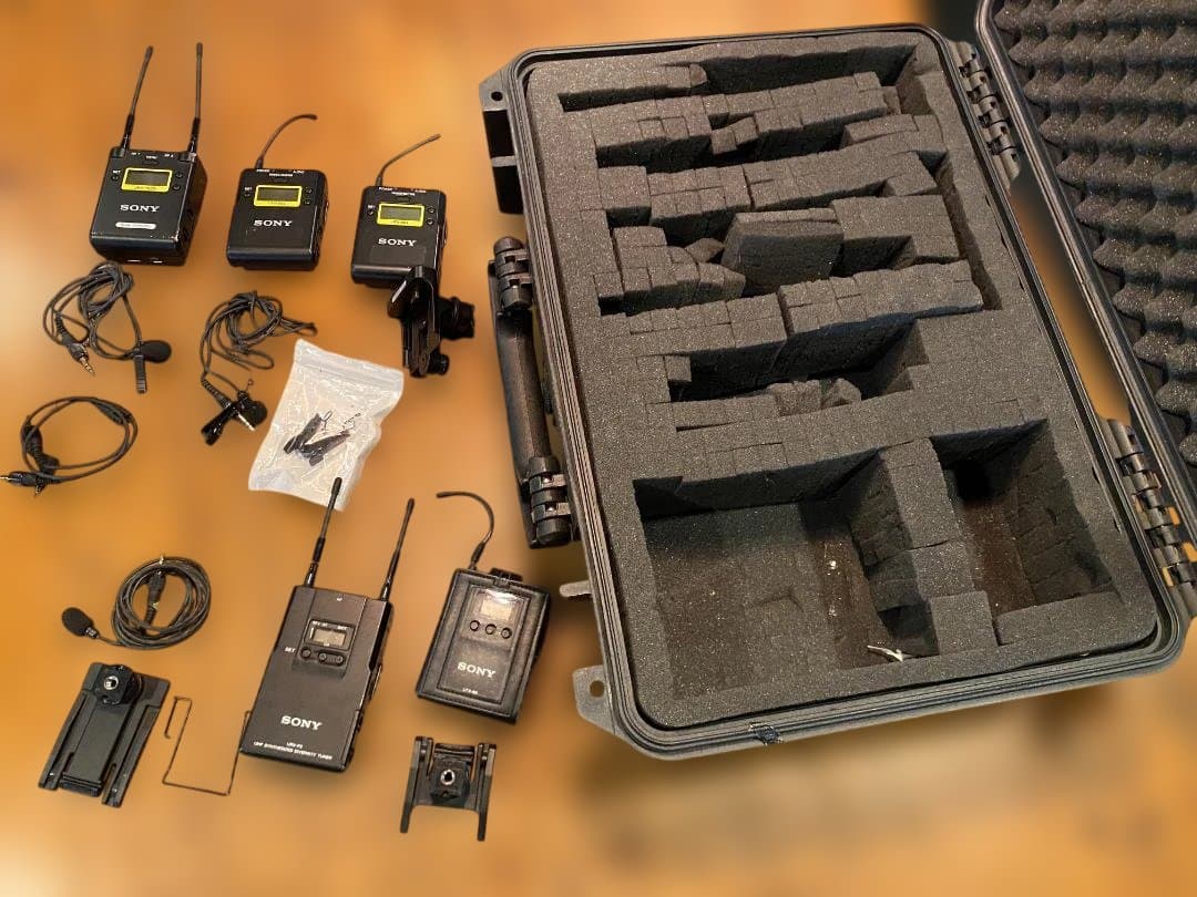 SONY ワイヤレスピンマイク セット SONY ワイヤレスピンマイク URX-P41D + UTX-B40×2（SMAD-P5付属