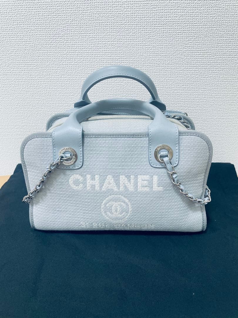 大幅値下げしました。CHANEL ドーヴィルラインチェーンバッグ　高島屋購入 楽天市場】シャネル バッグ レディース ドーヴィル 2WAYトート ラージ