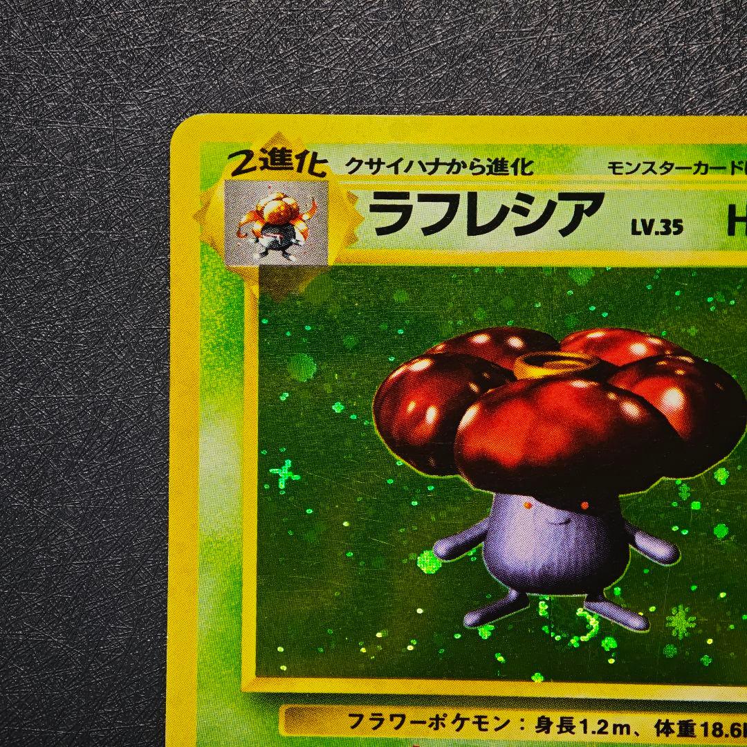 ポケモンカード 旧裏 ラフレシア No.045 渦巻き 十字 ホロ - メルカリ
