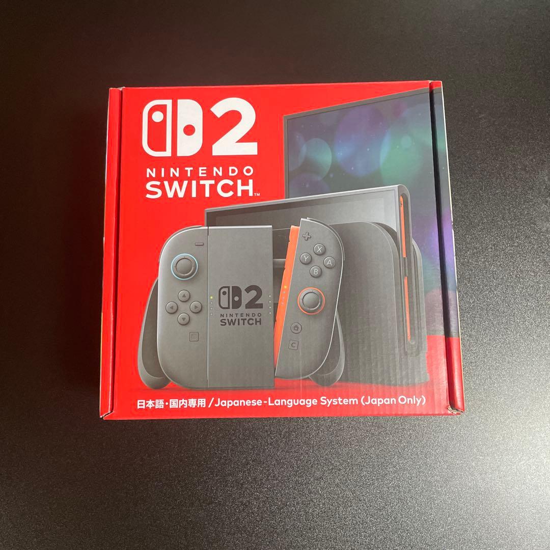 Nintendo Switch2 本体 日本語対応 新品未開封 - メルカリ
