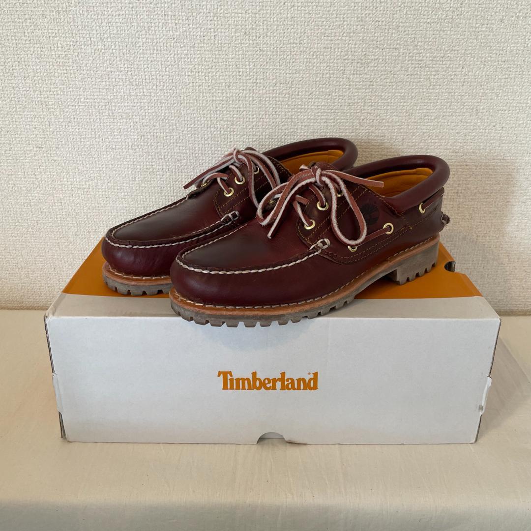 Timberland 3eye 25cm バーガンディ