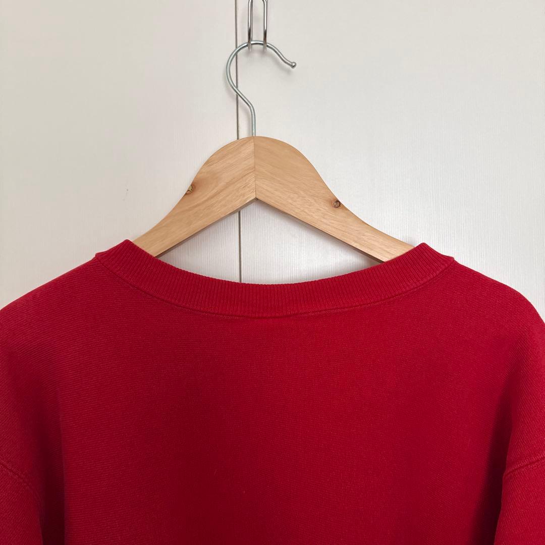 90s USA製 championリバースウィーブ 赤 - メルカリ