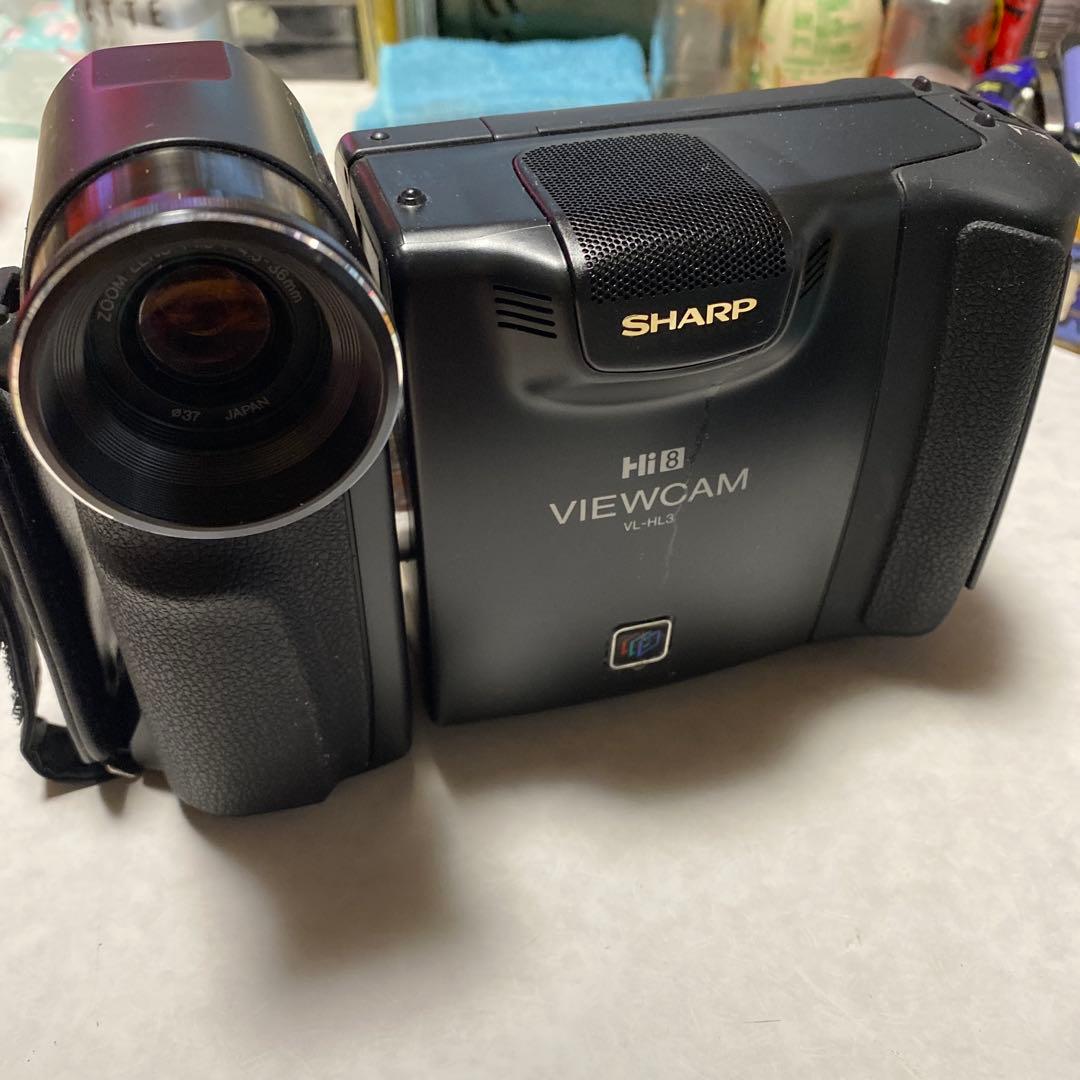 動作品　SHARP Hi8 ビデオカメラ　VL-HL3 ⑥ 2026年最新】vl-hl3の人気アイテム - メルカリ