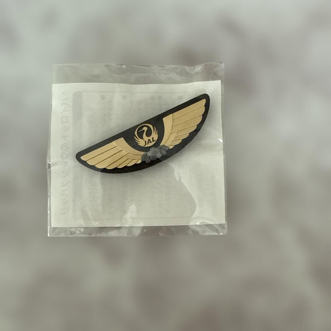 非売品】JAL パイロットのウィングバッジ - メルカリ