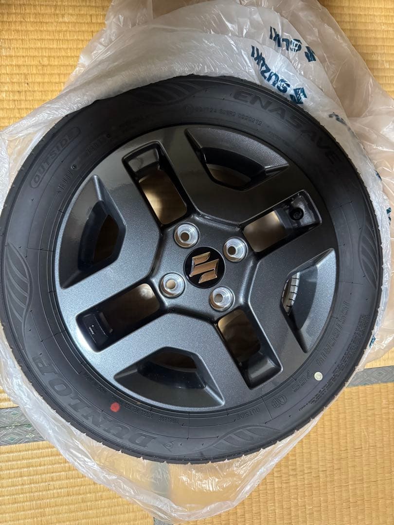 スズキ 新型スペーシアギア MK54S 純正ホイール タイヤセット 14インチ
