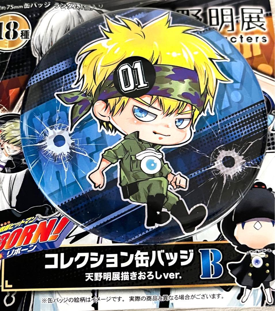 家庭教師ヒットマンREBORN 天野明展 コロネロ 缶バッジ - メルカリ