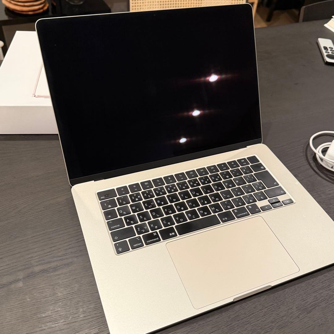 M2チップ搭載15インチMacBook Air - スターライト - メルカリ