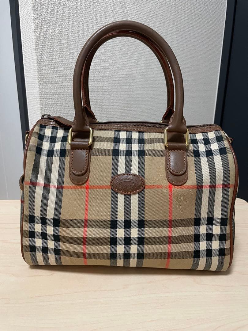 Burberry ノバチェックミニボストンバッグ バーバリー Burberry ミニボストン ワンマイルバッグ ノバチェック