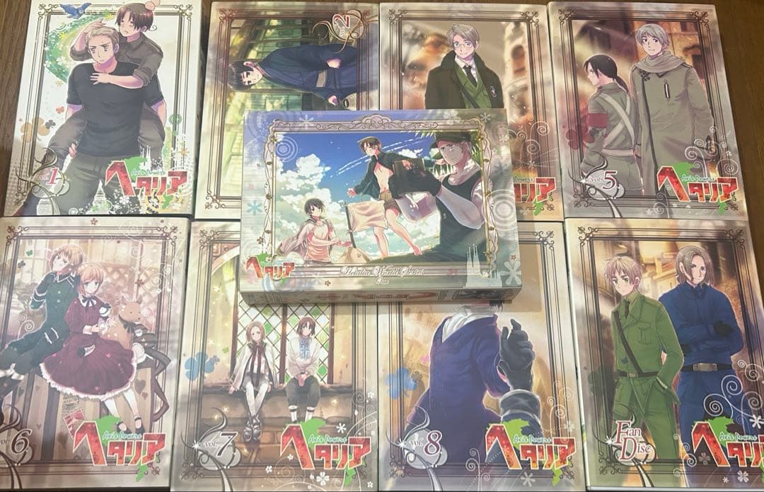 ヘタリア アニメ DVD アニメイト限定版 初回限定版 まとめ売り - メルカリ