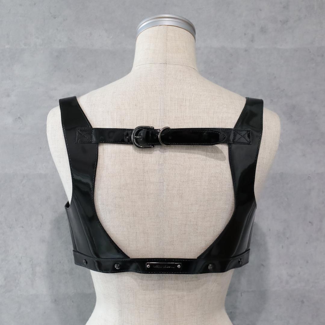 alice auaa enamel leather harness ハーネス