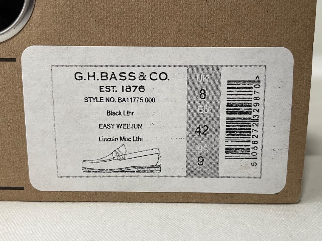 G.H.BASS バス ラバーソール ビットローファー 27cm