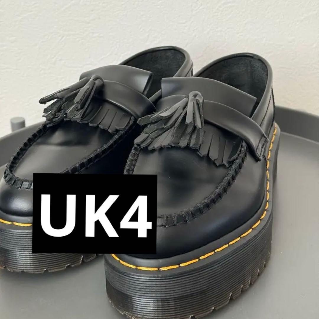 ドクターマーチン エイドリアン タッセルローファー 厚底 Dr.Martens（ドクターマーチン） エイドリアン タッセル ローファー 本