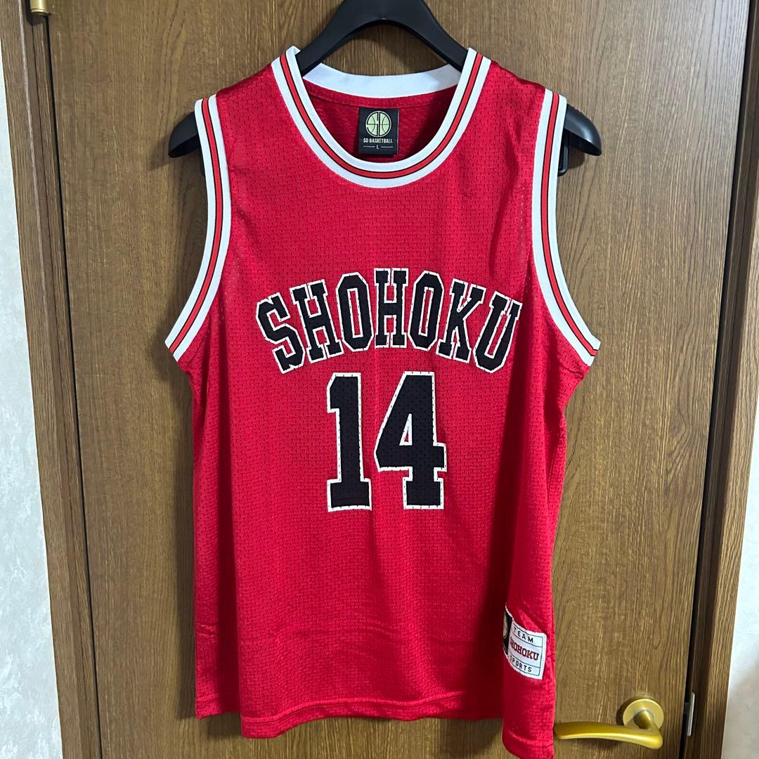 スラムダンク 湘北 ユニフォーム 14 三井寿 コスプレ 上下セット