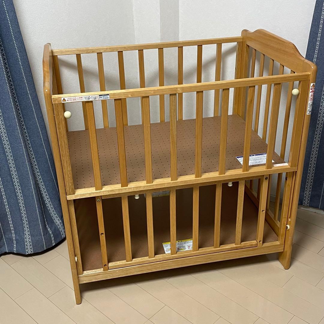 KATOJI ベビーベッド 木製 説明書付き ベッド キュート（ナチュラル）」について｜カトージの商品