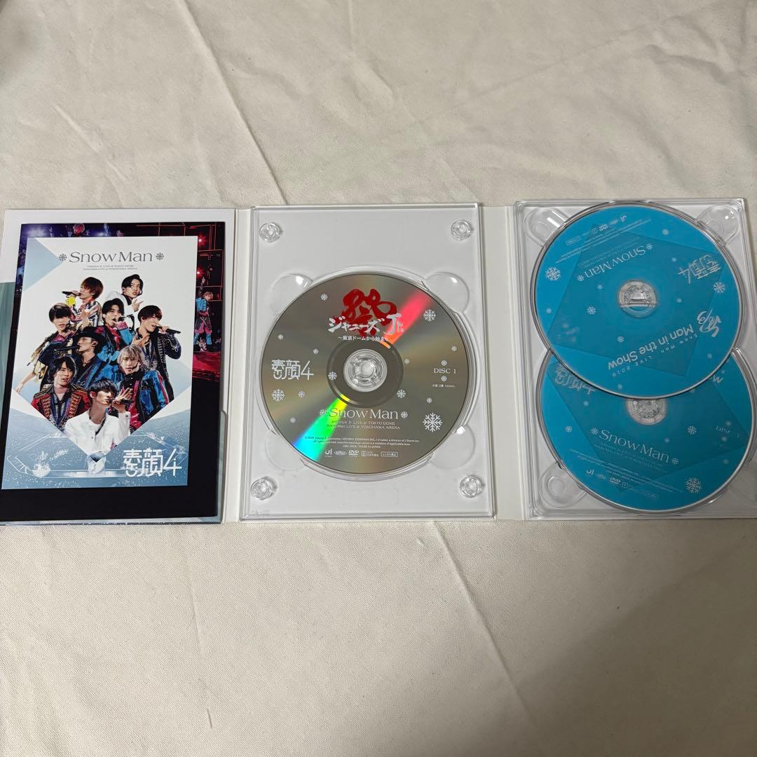  Man 素顔4 DVD 3枚組 受注生産品 Man盤 正規品