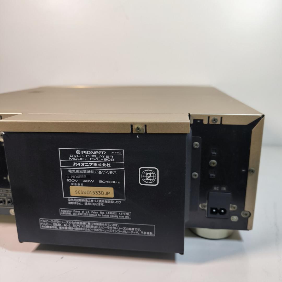 Pioneer レーザーディスクプレーヤー DVL-909 メンテナンス済み - メルカリ