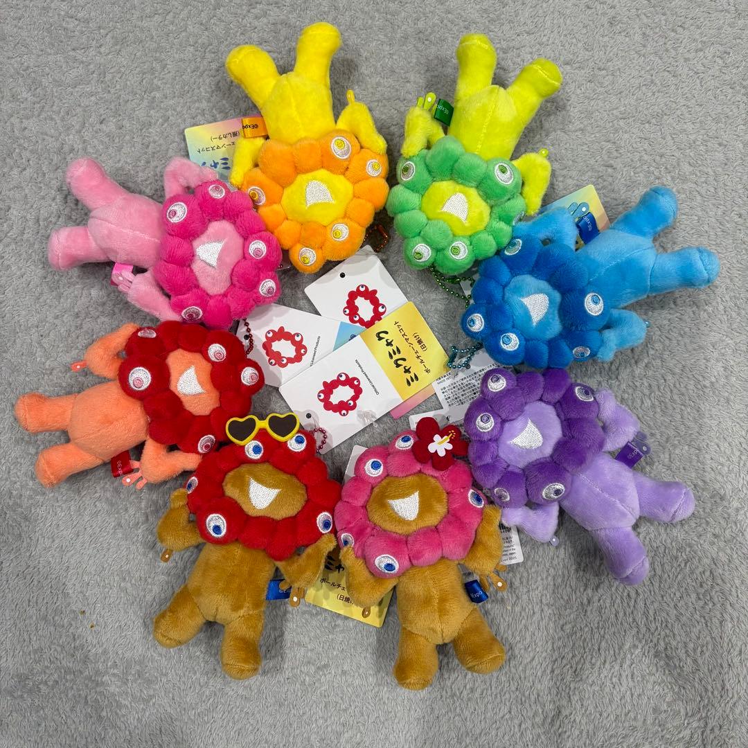 日焼けミャクミャク 推しカラーミャクミャク ボールチェーンマスコット