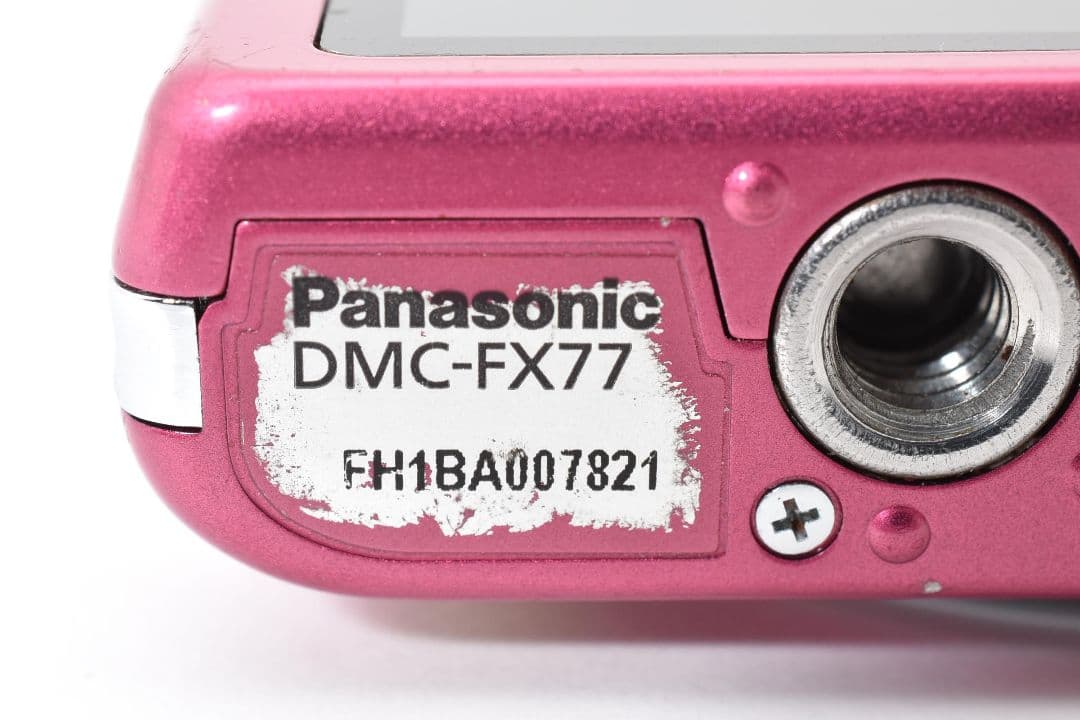 LUMIX DMC-FX77 コンパクトデジタルカメラ デジカメ ピンク - メルカリ