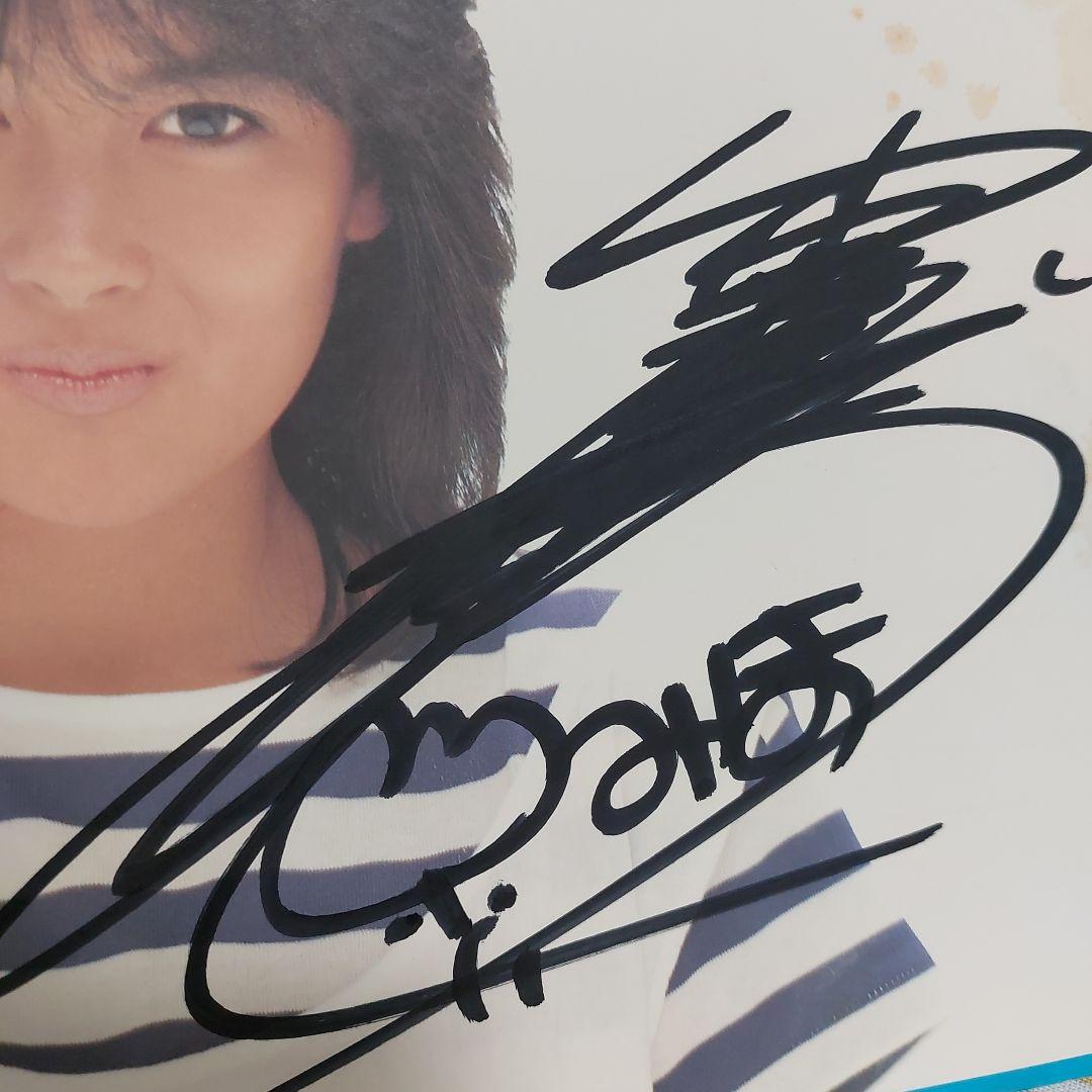 中山美穂 ミポリン サイン色紙 直筆サイン入り色紙 キングレコード