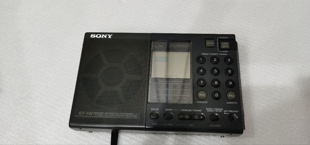 SONY 　ICF-SW7600 ラジオ　ケース付き Amazon.co.jp: SONY ICF-SW7600GR FMラジオ : 家電＆カメラ