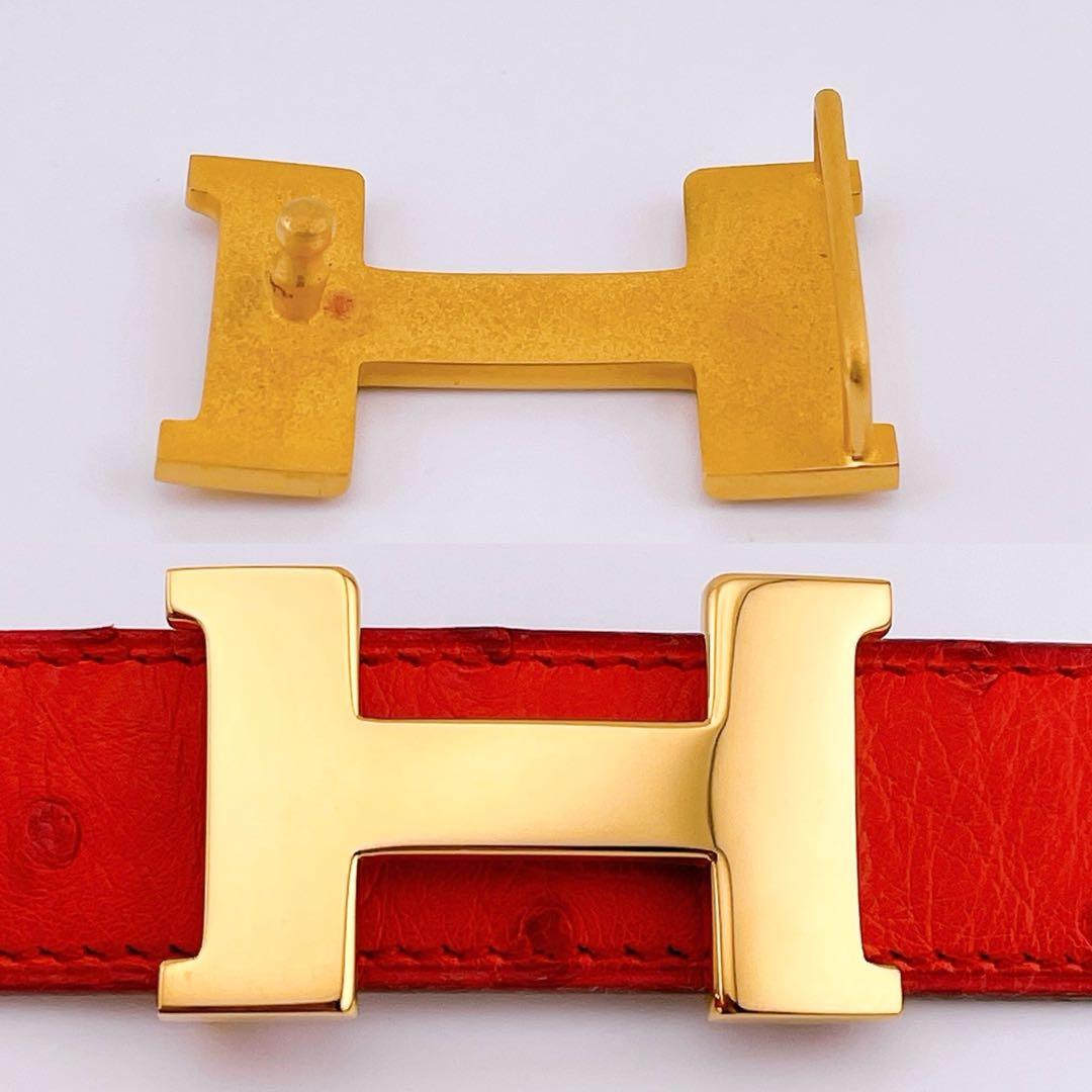 エルメス ベルト ミニコンスタンス 65 Hバックル リバ シブル OZ