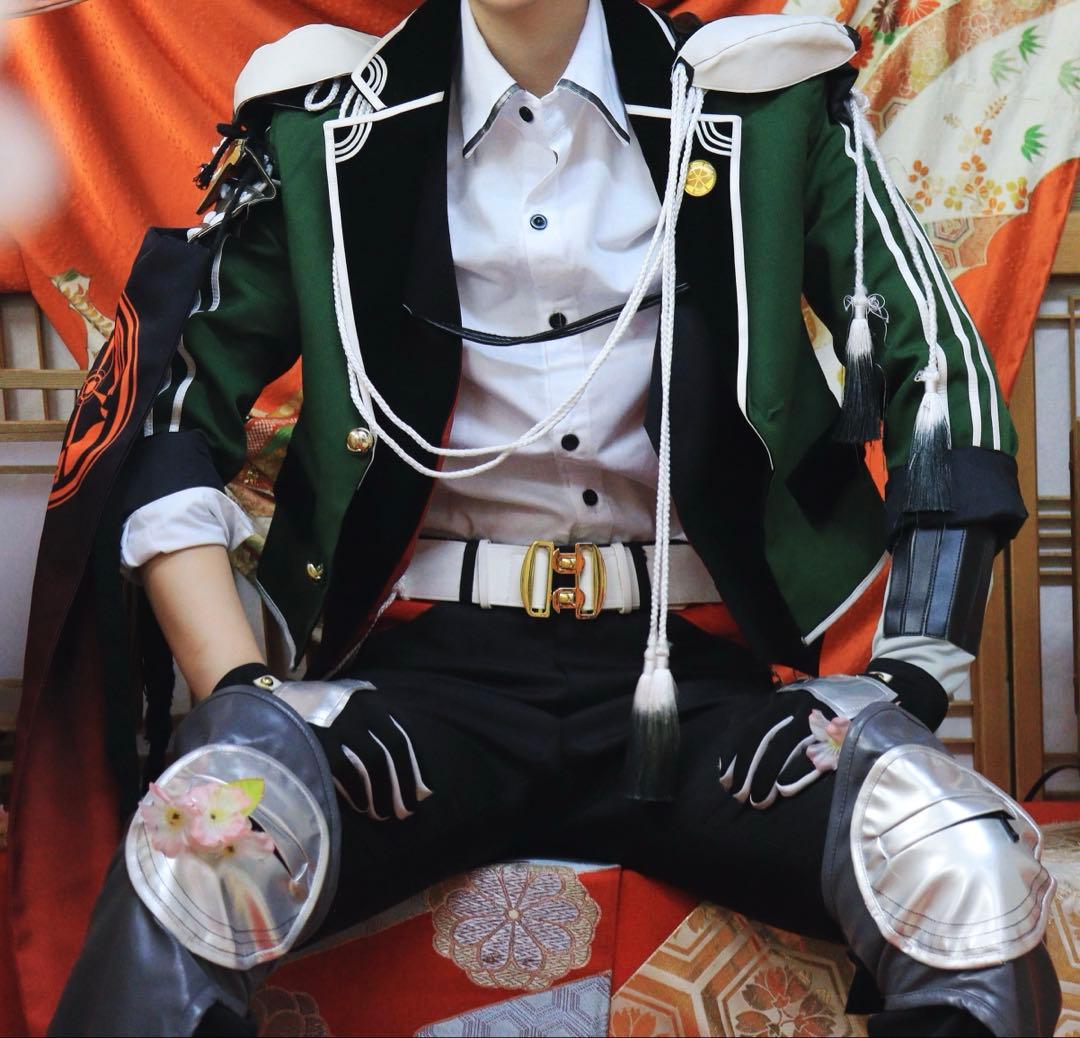 刀剣乱舞コスプレ】豊前江(初)/衣装・靴/コストモSサイズ