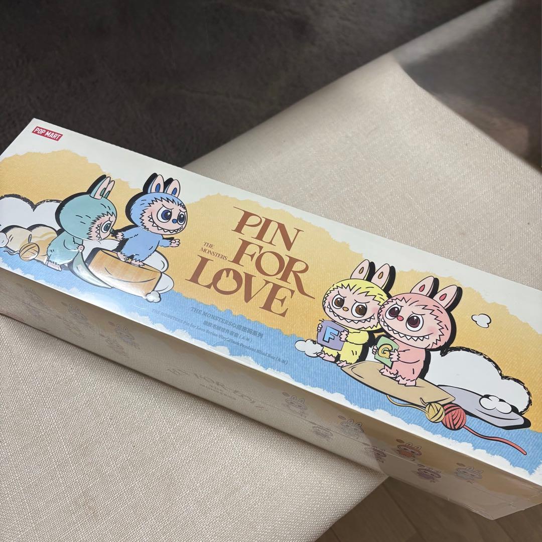 ラブブ　ピンフォーラブ　LABUBU PIN FOR LOVE ボックス　A-M POP MART（ポップマート） ラッピングOPあり 正規品保証 THE MONSTERS