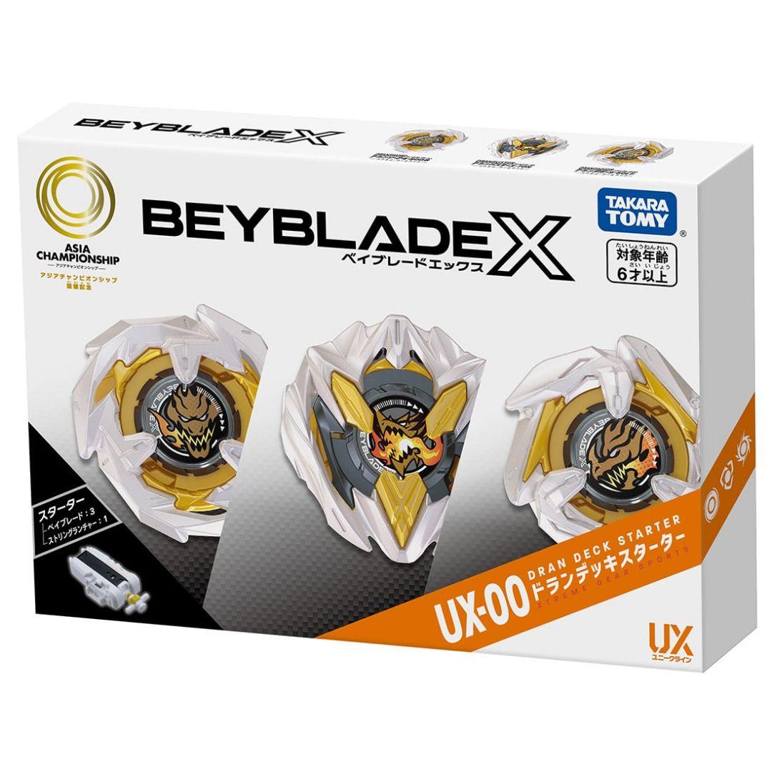 完全新品未開封 写真追加可能 ベイブレードX UX-00 ドランデッキスターター BEYBLADE X UX-00 アジアチャンピオンシップ ドランデッキ日本版