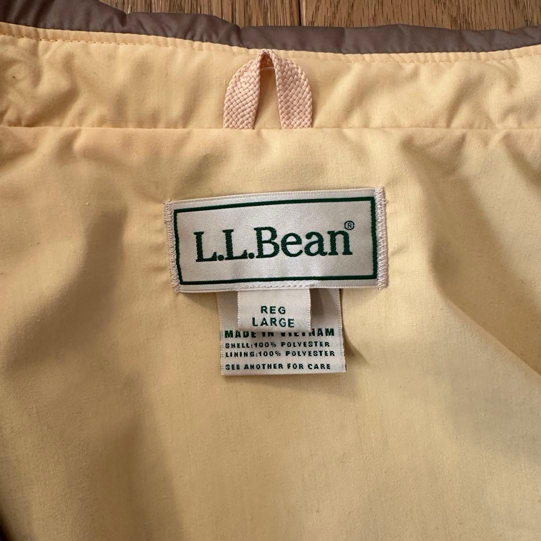 L.L.Bean 復刻　チンストラップ　コーチジャケット LARGE ベージュ