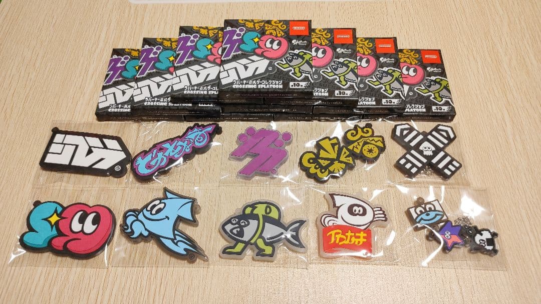 スプラトゥーン ラバーキーホルダー CROSSING SPLATOON 未使用 - メルカリ
