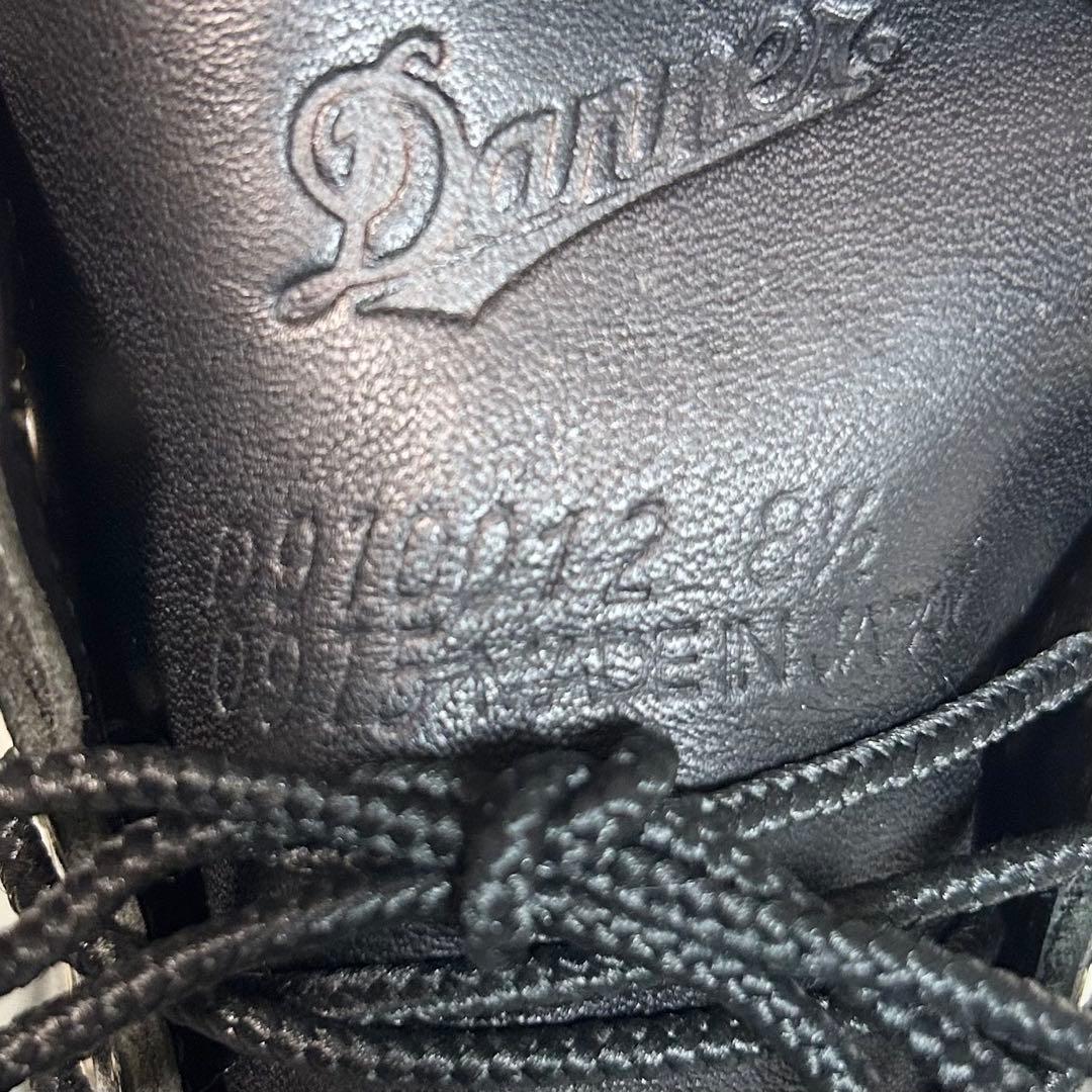 美品❗️Danner レースアップ ワークブーツ ブラック 日本製　27.5cm