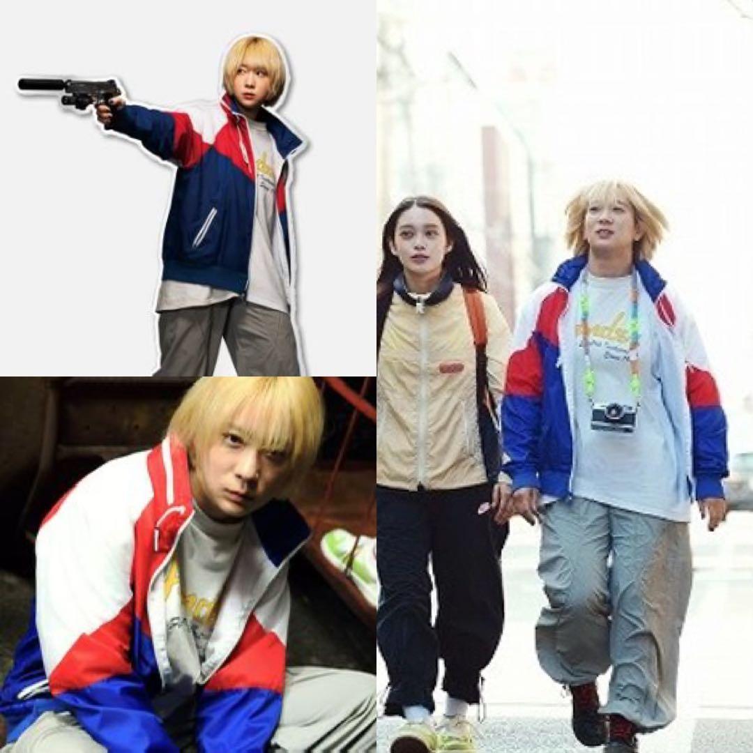 NIKE】マルチカラー00s ナイロンジャケット 伊澤彩織着用ベビわる