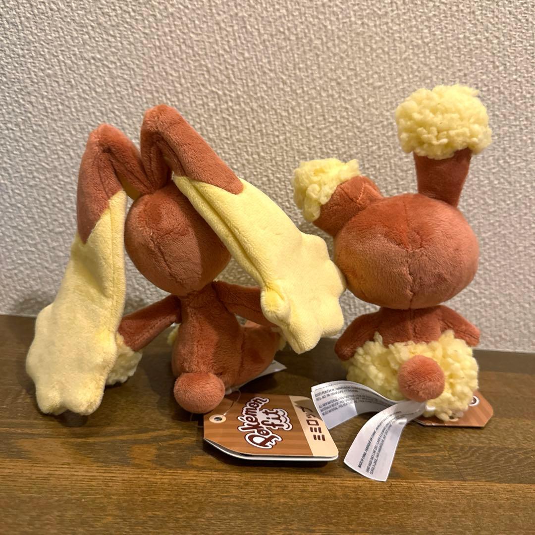 ポケモンセンター 限定 fit ミミロル ミミロップ タグ付き - メルカリ