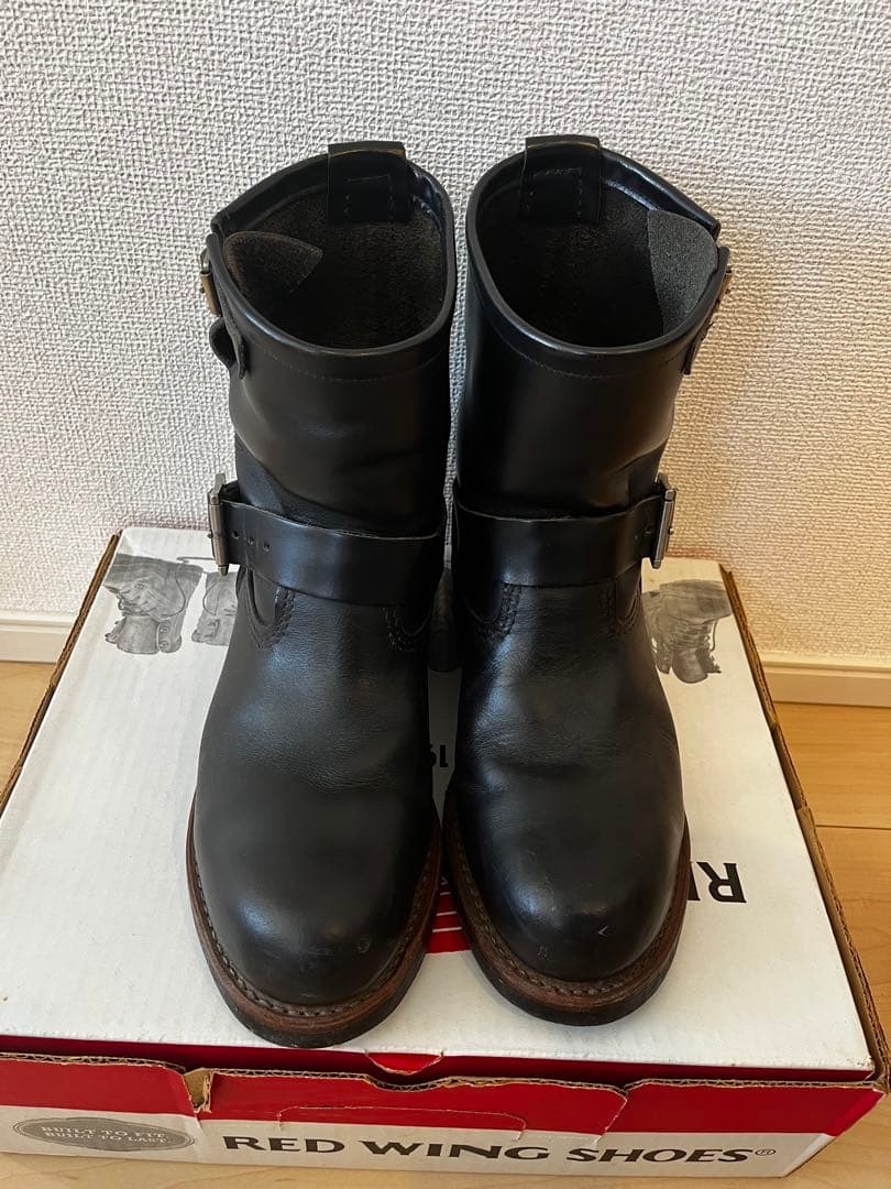 RED WING エンジニアブーツ 2976 ブラック 7D - メルカリ