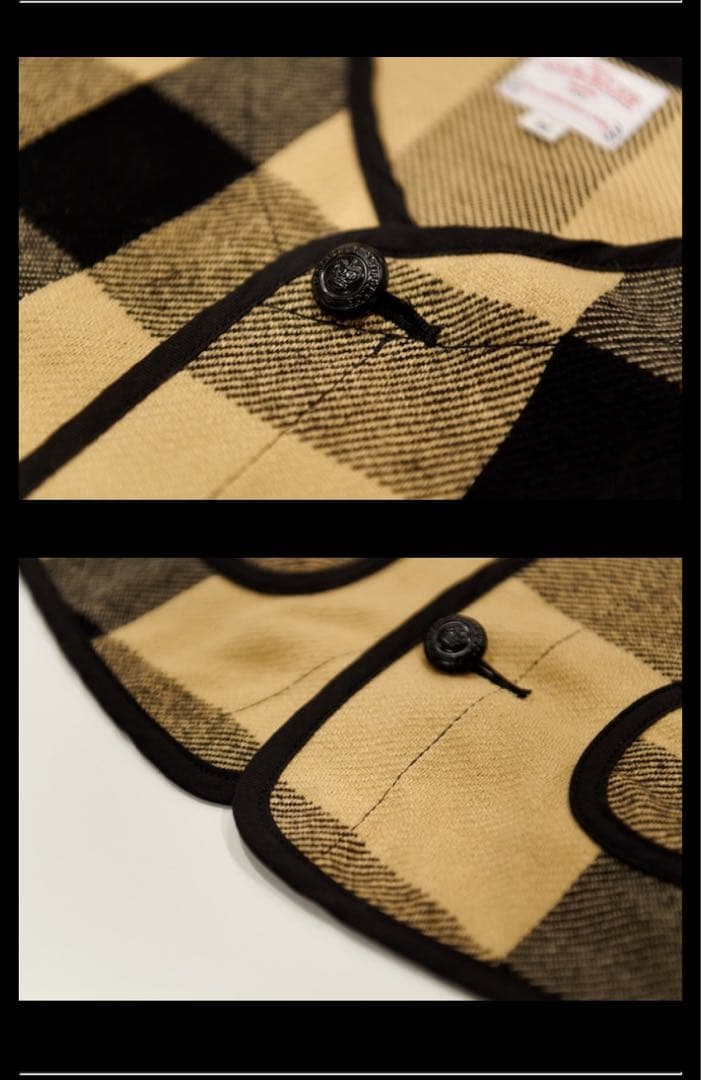 TheThreeRobbers / STAG BUFFALO VEST - トップス一 番 安い 通販