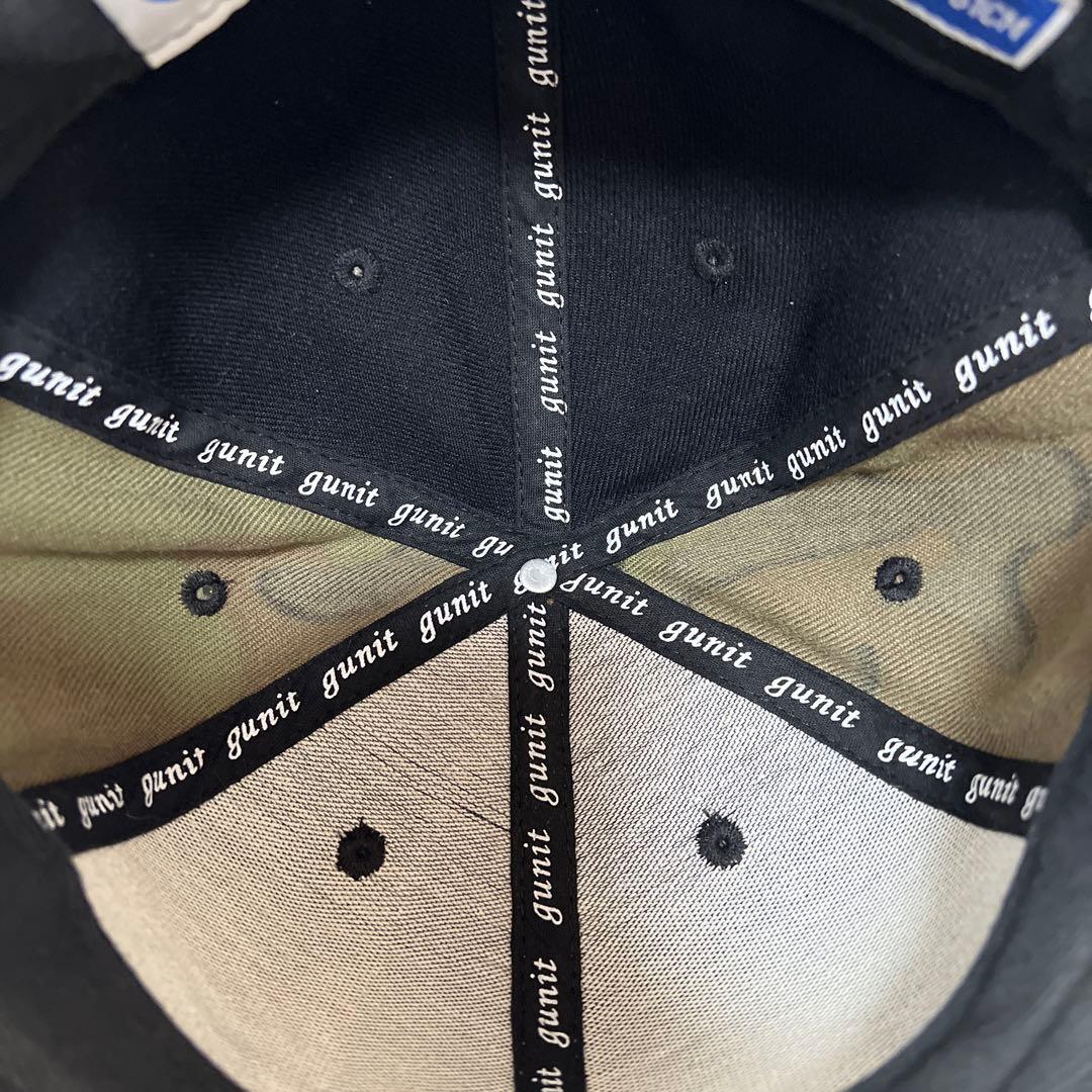 G-UNIT NEW ERA キャップ クレイジーパターン 迷彩 刺繍 75/8