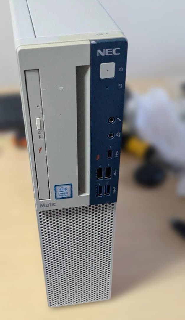 NEC Mate Corei3-8100,4GB,500GB Win11正式対応 10%OFF 20790円】NEC Mate J MC-4 Core i3-8100T 8GB Win11 Pro 64bit