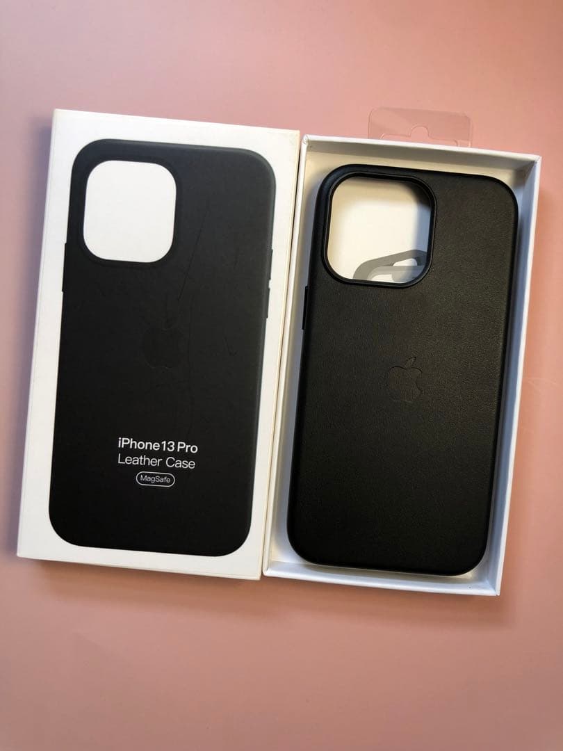 純正 iPhone 13 Pro レザーケース ミッドナイト 匿名発送 - メルカリ