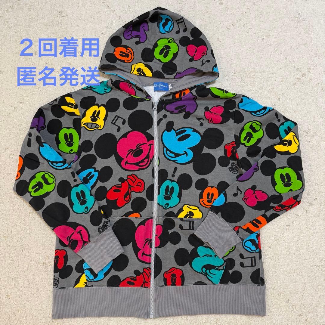 ディズニーリゾート ミッキーマウス フルジップパーカー Lサイズ ペア