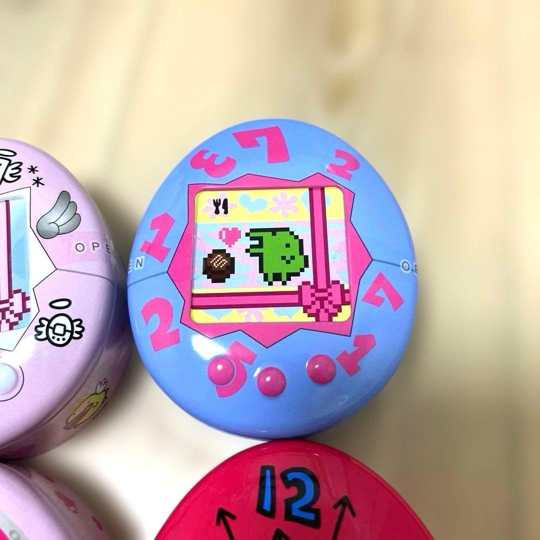 たまごっちチョコ缶 4種セット 新品未開封 たまごっち チョコ