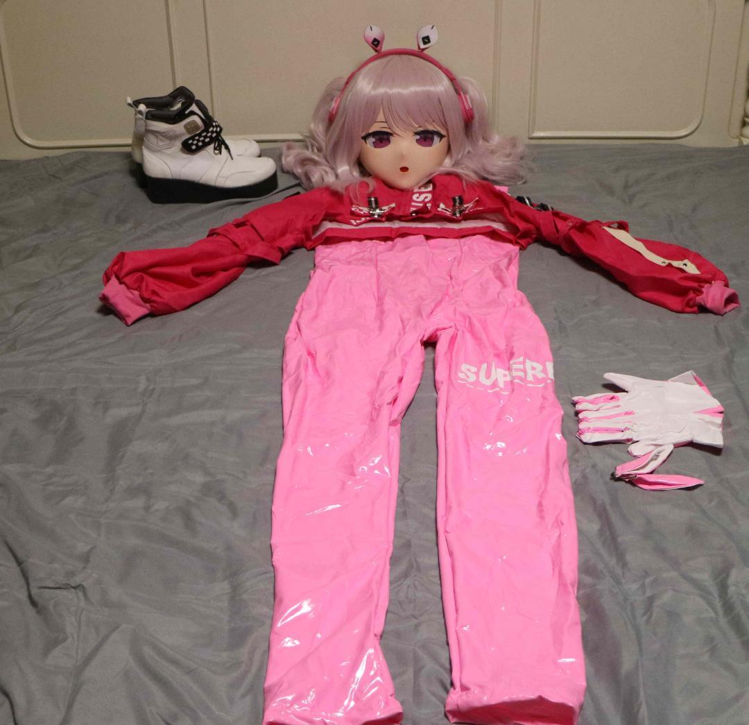 勝利の女神アリス 全頭面鍵付き 着ぐるみ マスク コスプレ