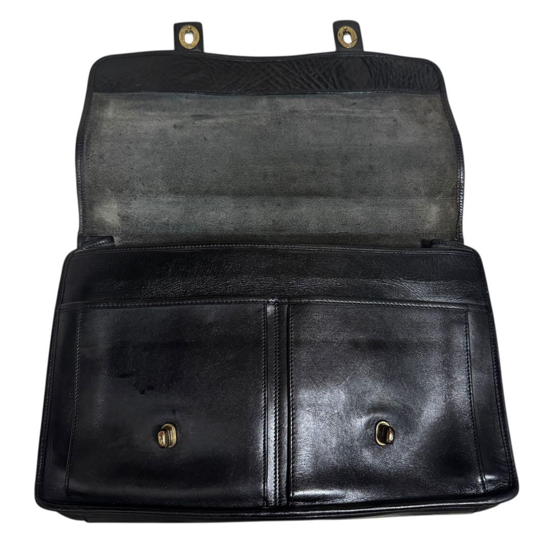 OLD COACH オールドコーチ レザー ブリーフバッグ ブリーフケース 黒