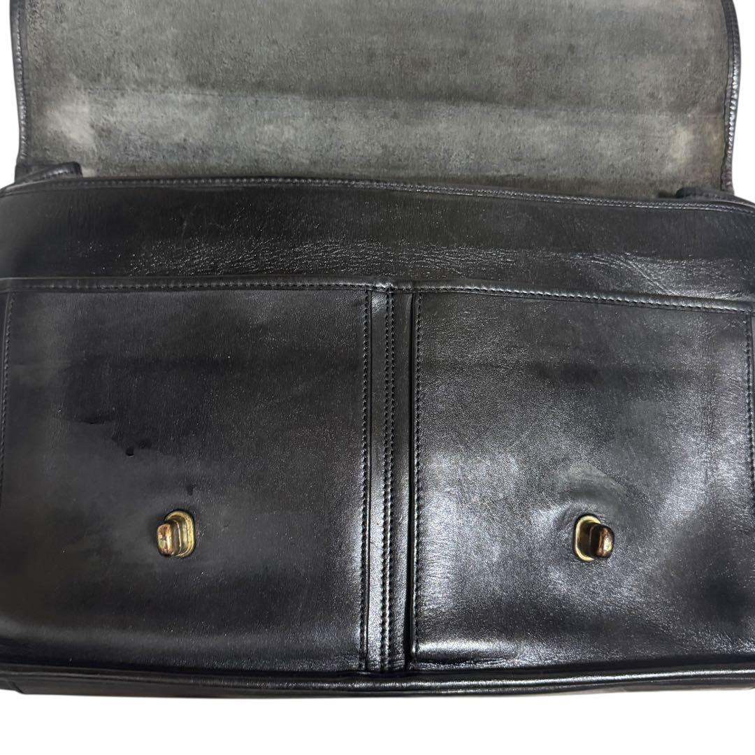 OLD COACH オールドコーチ レザー ブリーフバッグ ブリーフケース 黒
