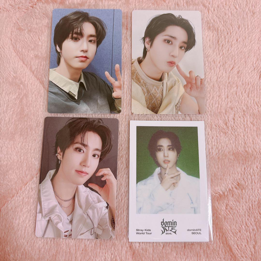 StrayKids スキズ dominate ソウルコン トレカ ハン 4枚 - メルカリ