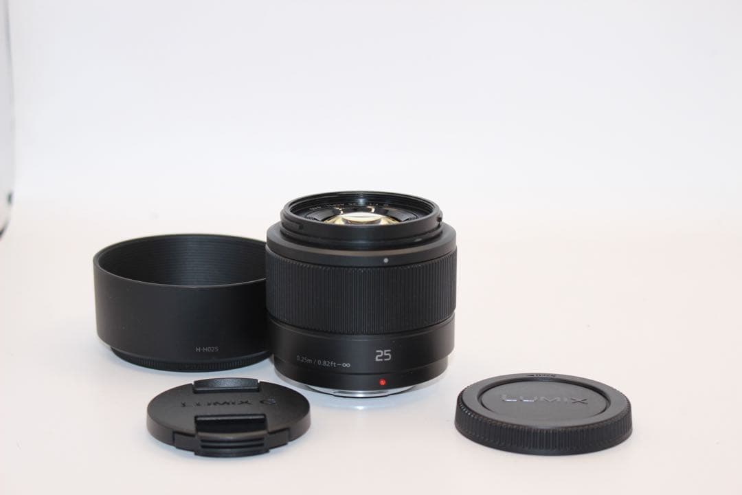 ☆美品☆ LUMIX 単焦点レンズ G 25mm H-H025 小型軽量 - メルカリ